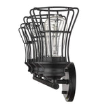 Piers 4-Light Matte Black Vanity - Homeroots - Flyclothing LLC