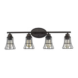 Piers 4-Light Oil-Rubbed Bronze Vanity - Homeroots - Flyclothing LLC