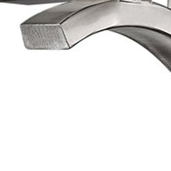 One Light Silver and Glass Wall Sconce - Homeroots