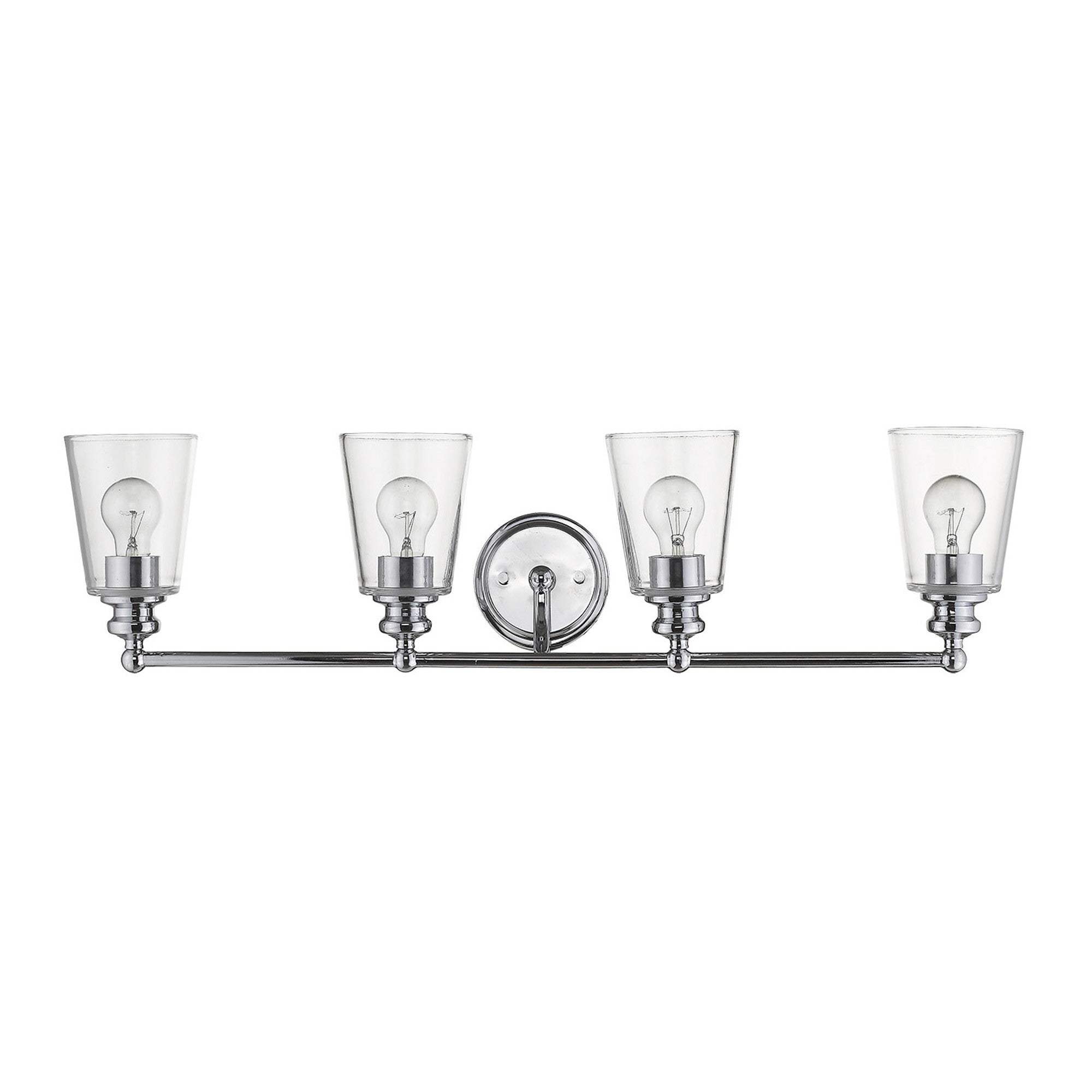 Ceil 4-Light Chrome Vanity - Homeroots - Flyclothing LLC