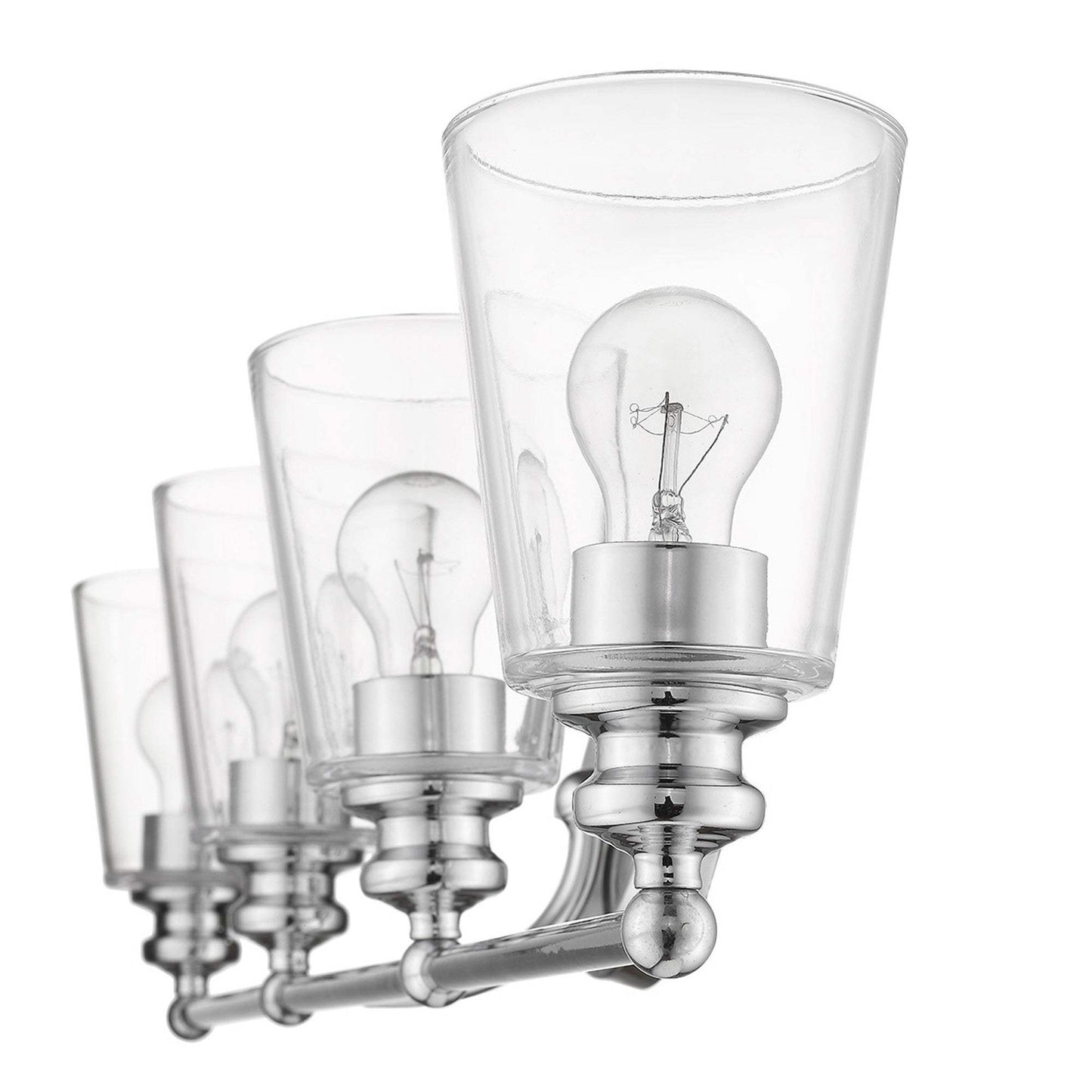 Ceil 4-Light Chrome Vanity - Homeroots - Flyclothing LLC