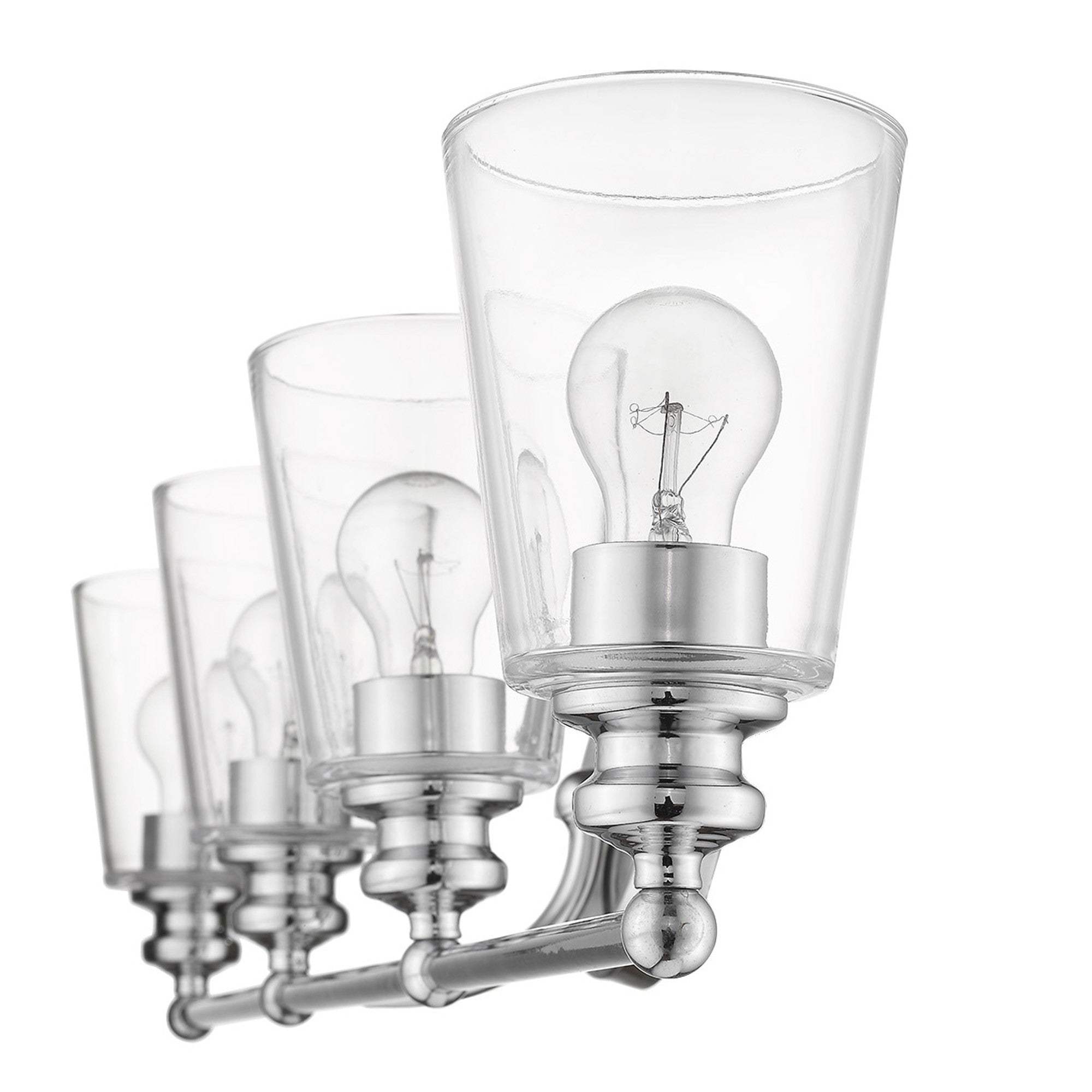 Ceil 4-Light Chrome Vanity - Homeroots - Flyclothing LLC