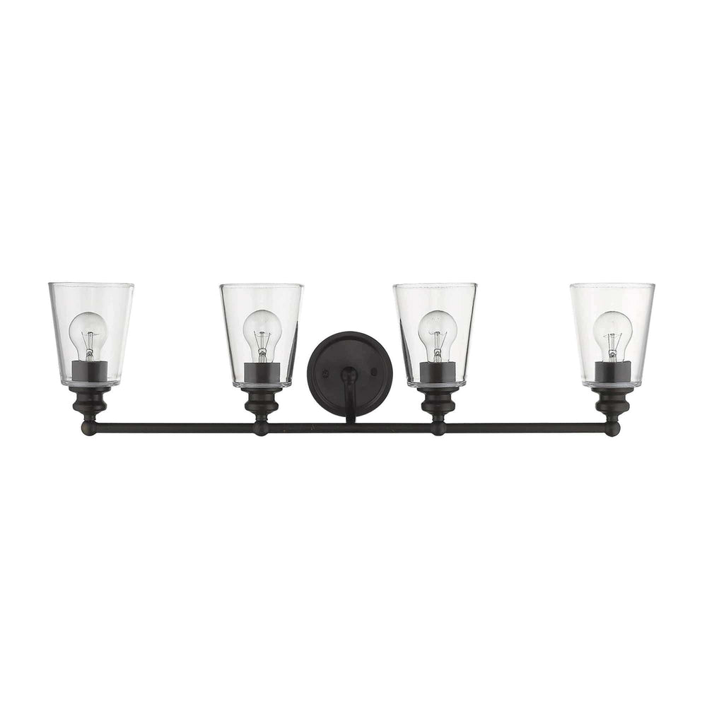 Ceil 4-Light Oil-Rubbed Bronze Vanity - Homeroots - Flyclothing LLC
