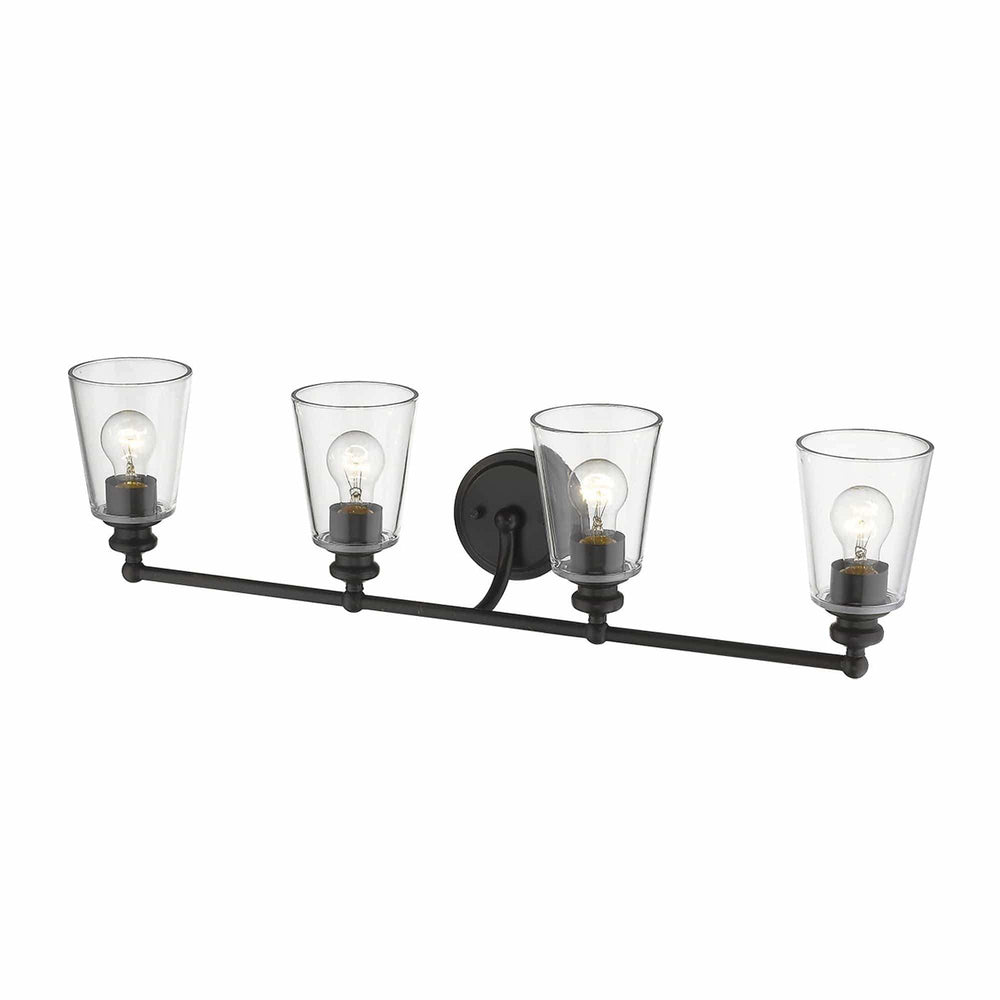 Ceil 4-Light Oil-Rubbed Bronze Vanity - Homeroots - Flyclothing LLC