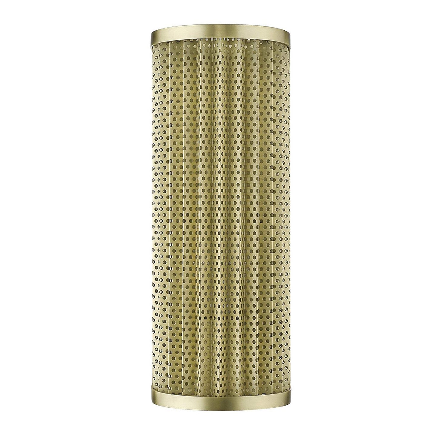 Basetti 1-Light Gold Sconce - Homeroots - Flyclothing LLC