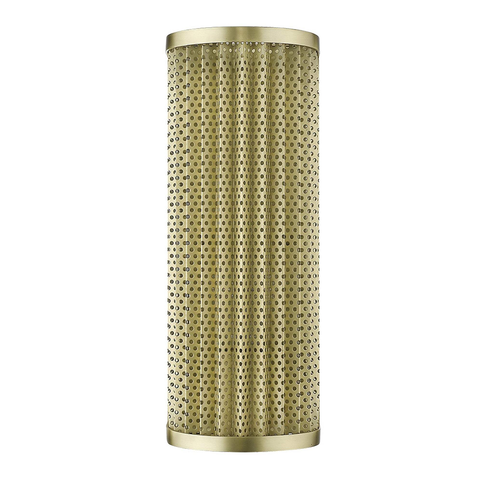 Basetti 1-Light Gold Sconce - Homeroots - Flyclothing LLC