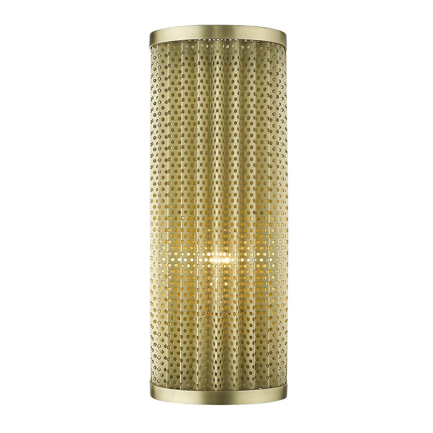 Basetti 1-Light Gold Sconce - Homeroots - Flyclothing LLC