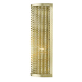 Basetti 1-Light Gold Sconce - Homeroots - Flyclothing LLC