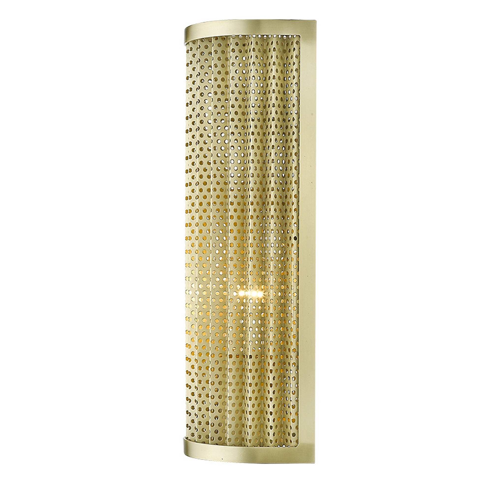 Basetti 1-Light Gold Sconce - Homeroots - Flyclothing LLC