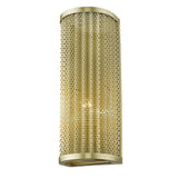 Basetti 1-Light Gold Sconce - Homeroots - Flyclothing LLC