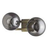 Lunette 2-Light Aged Brass Sconce - Homeroots - Flyclothing LLC