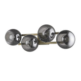 Lunette 4-Light Aged Brass Sconce - Homeroots