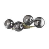 Lunette 4-Light Aged Brass Sconce - Homeroots - Flyclothing LLC