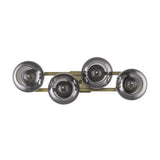 Lunette 4-Light Aged Brass Sconce - Homeroots - Flyclothing LLC