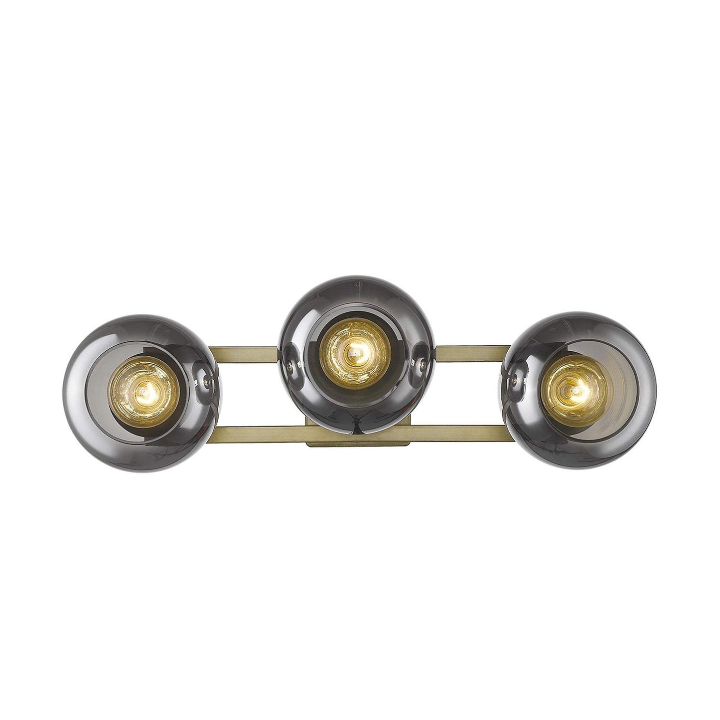 Lunette 3-Light Aged Brass Sconce - Homeroots - Flyclothing LLC