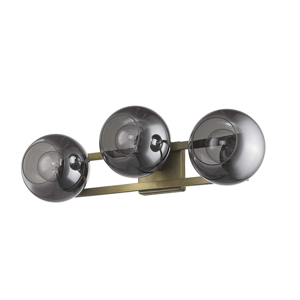 Lunette 3-Light Aged Brass Sconce - Homeroots - Flyclothing LLC