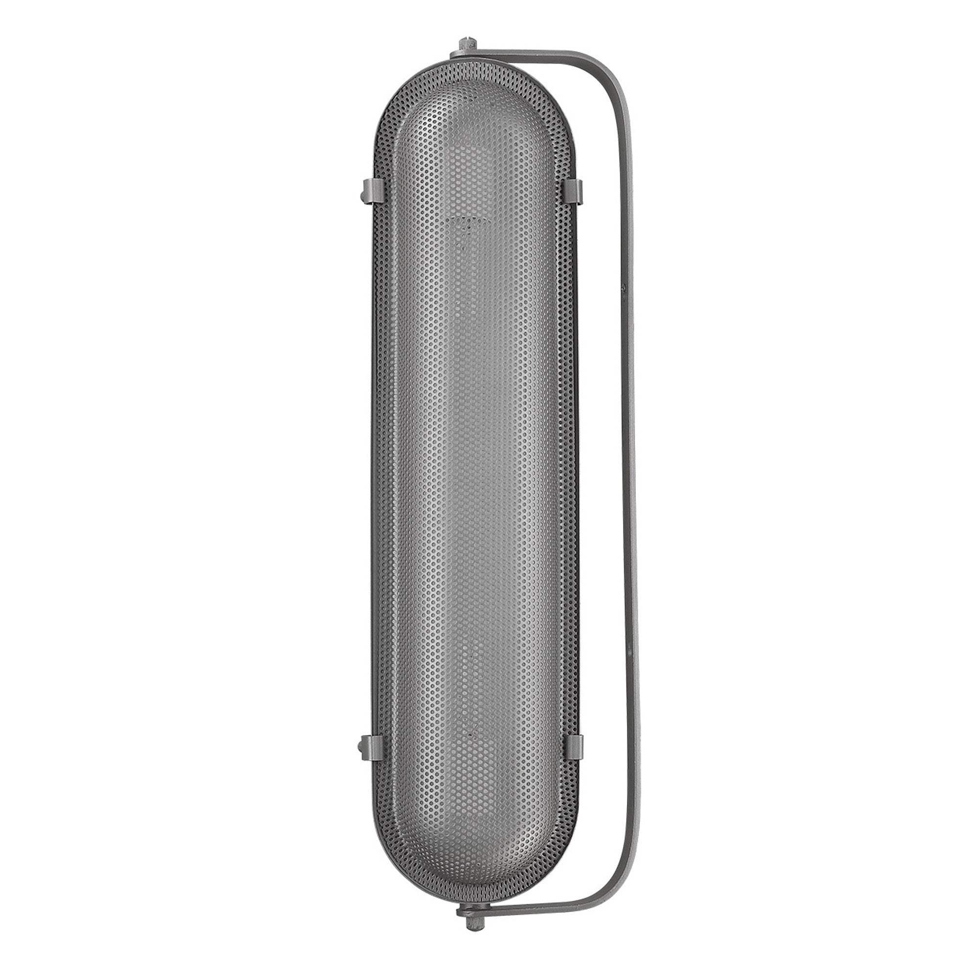 Terra 2-Light Gray Sconce - Homeroots - Flyclothing LLC