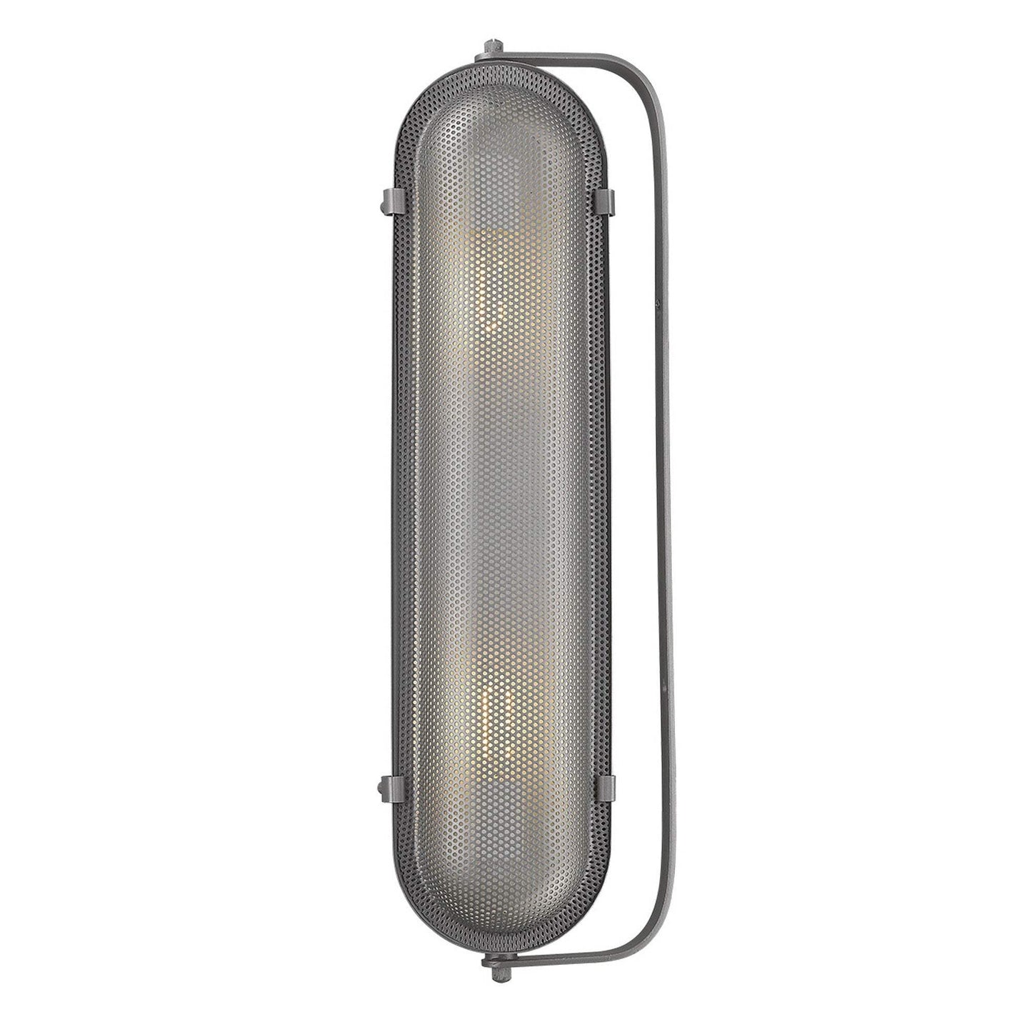 Terra 2-Light Gray Sconce - Homeroots - Flyclothing LLC