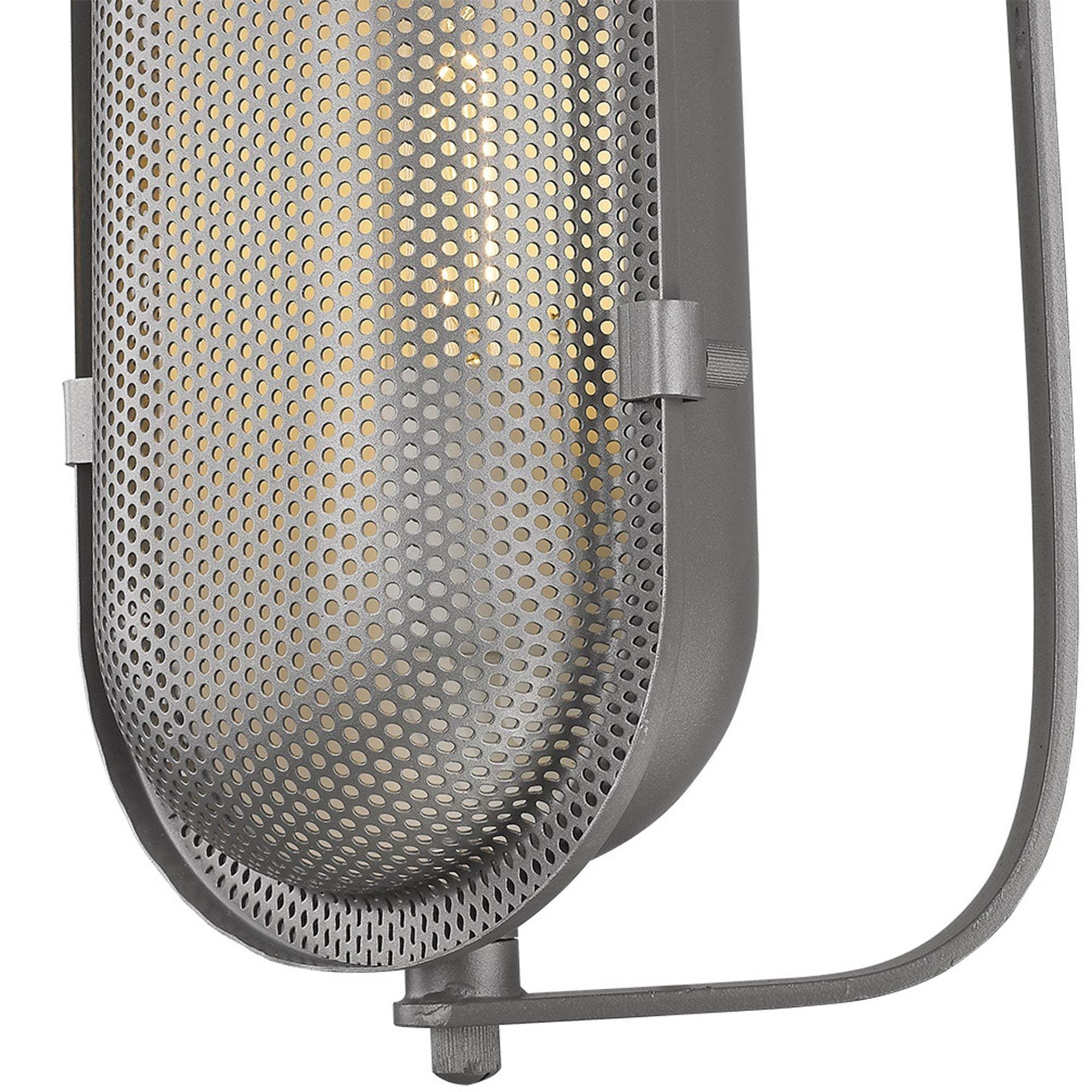 Terra 2-Light Gray Sconce - Homeroots - Flyclothing LLC
