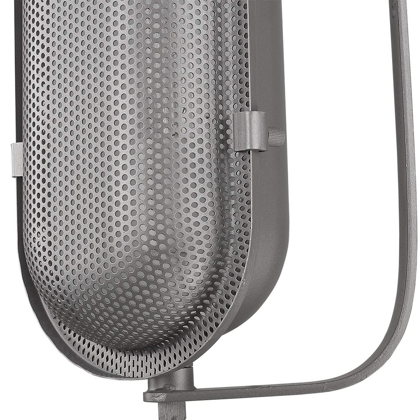 Terra 2-Light Gray Sconce - Homeroots - Flyclothing LLC