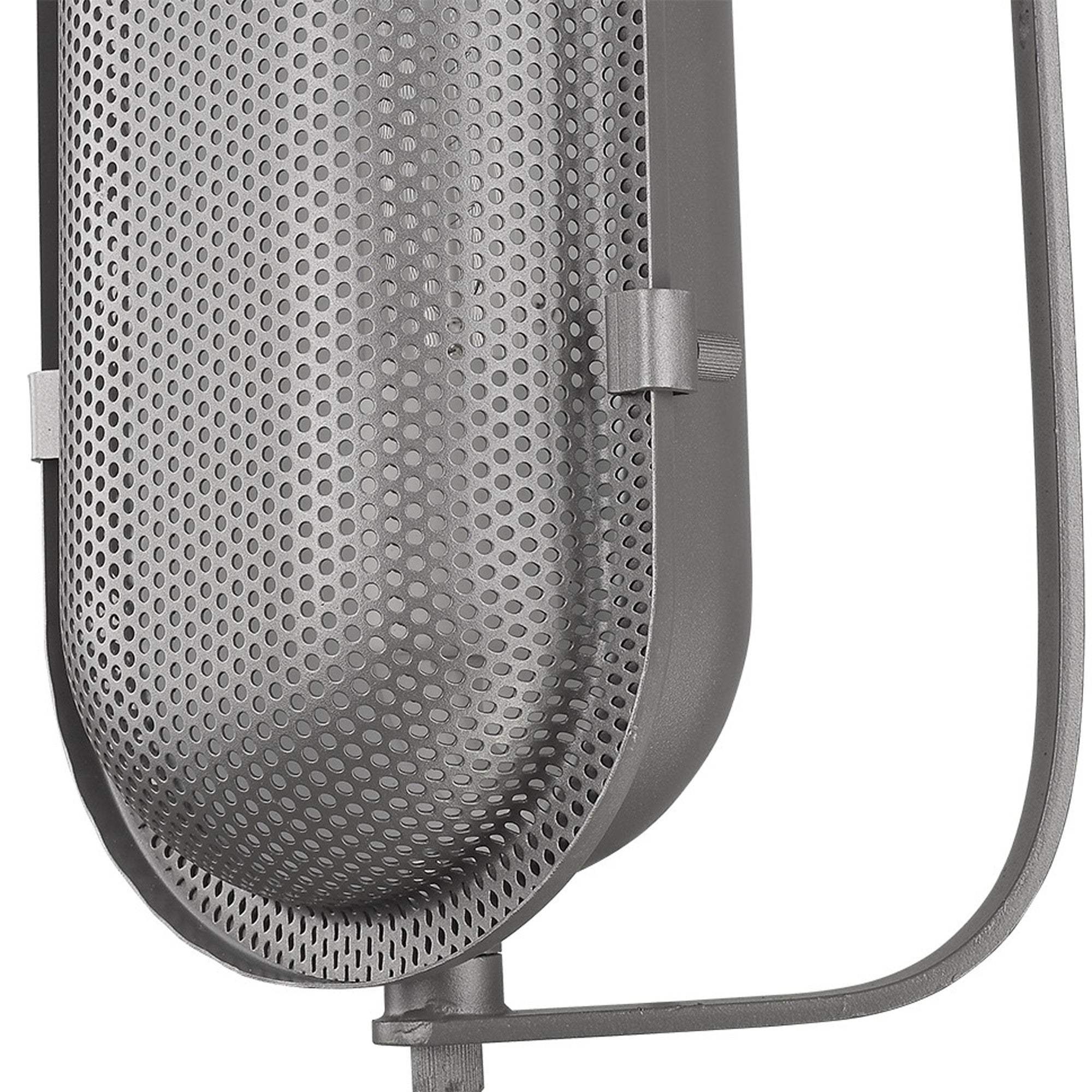 Terra 2-Light Gray Sconce - Homeroots - Flyclothing LLC