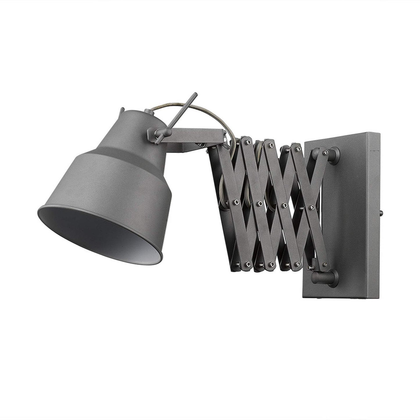 Plexus 1-Light Gray Sconce - Homeroots - Flyclothing LLC
