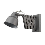 Plexus 1-Light Gray Sconce - Homeroots - Flyclothing LLC
