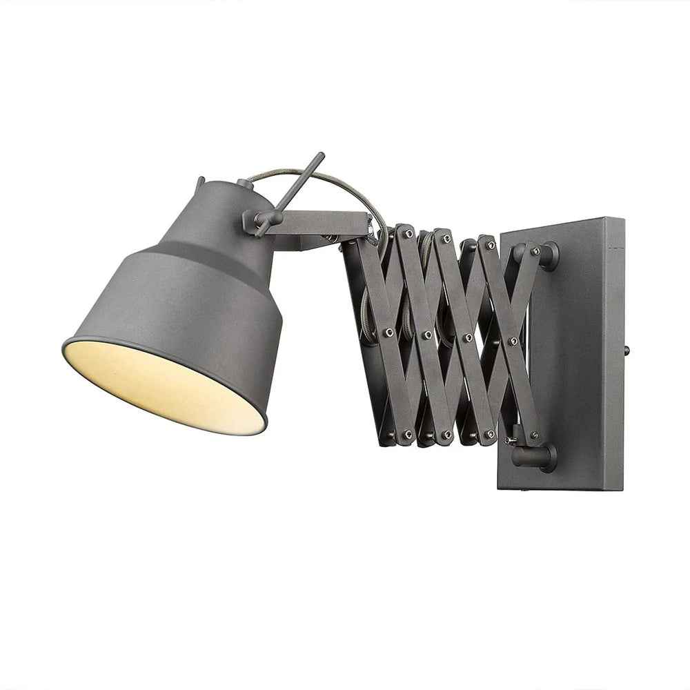 Plexus 1-Light Gray Sconce - Homeroots - Flyclothing LLC