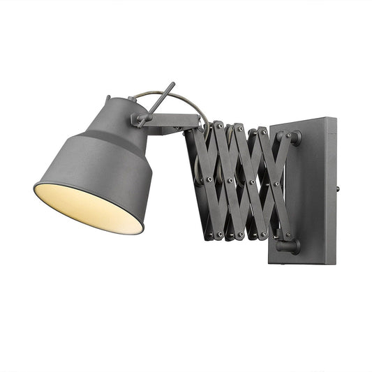 Plexus 1-Light Gray Sconce - Homeroots