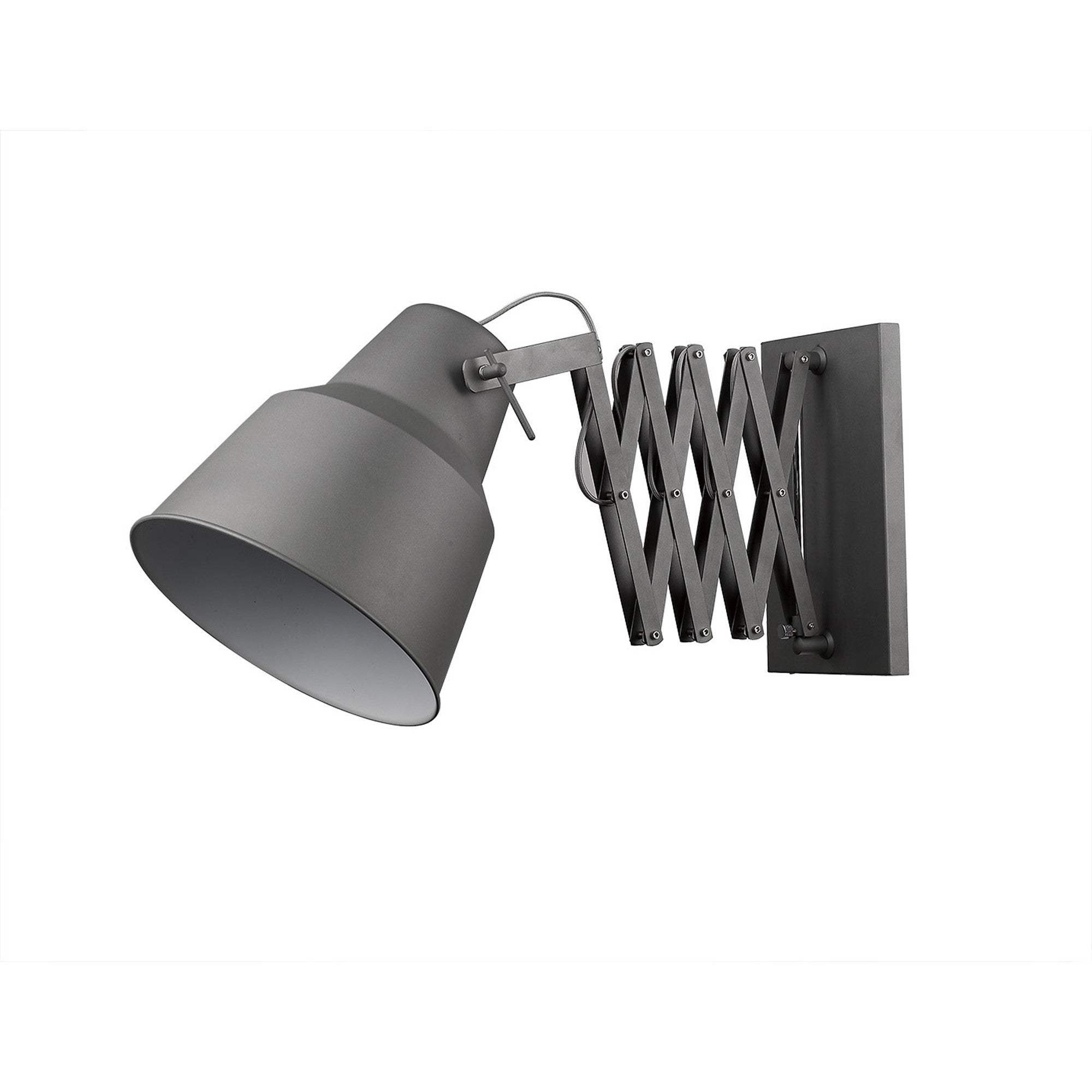 Plexus 1-Light Gray Sconce - Homeroots - Flyclothing LLC