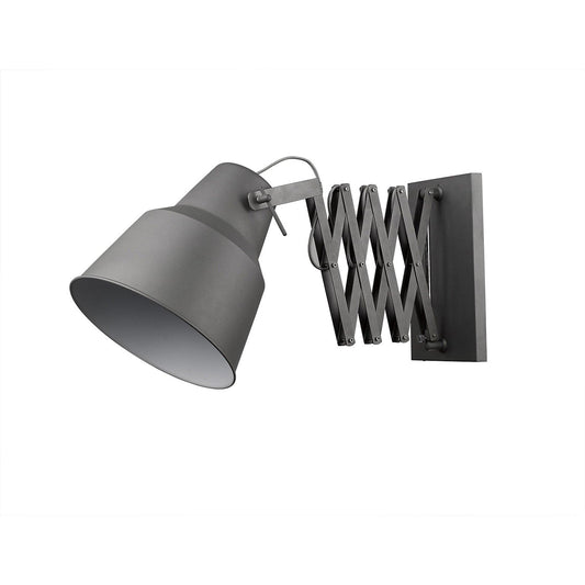 Plexus 1-Light Gray Sconce - Homeroots