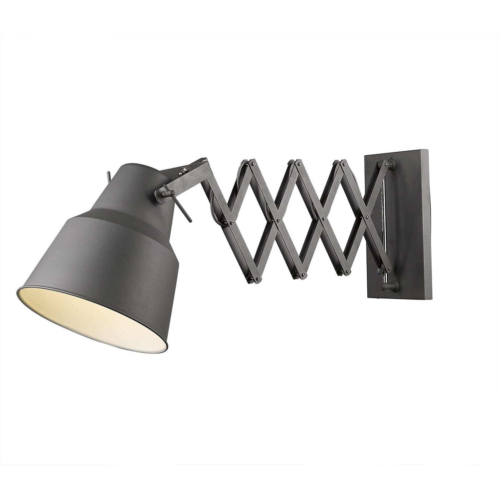 Plexus 1-Light Gray Sconce - Homeroots - Flyclothing LLC