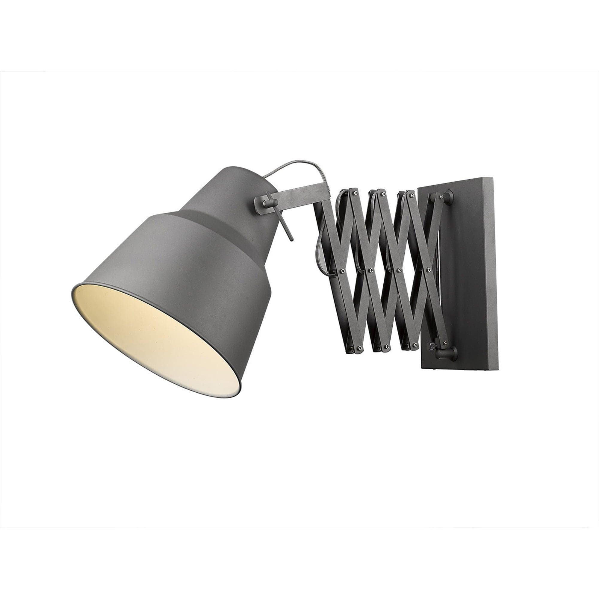 Plexus 1-Light Gray Sconce - Homeroots