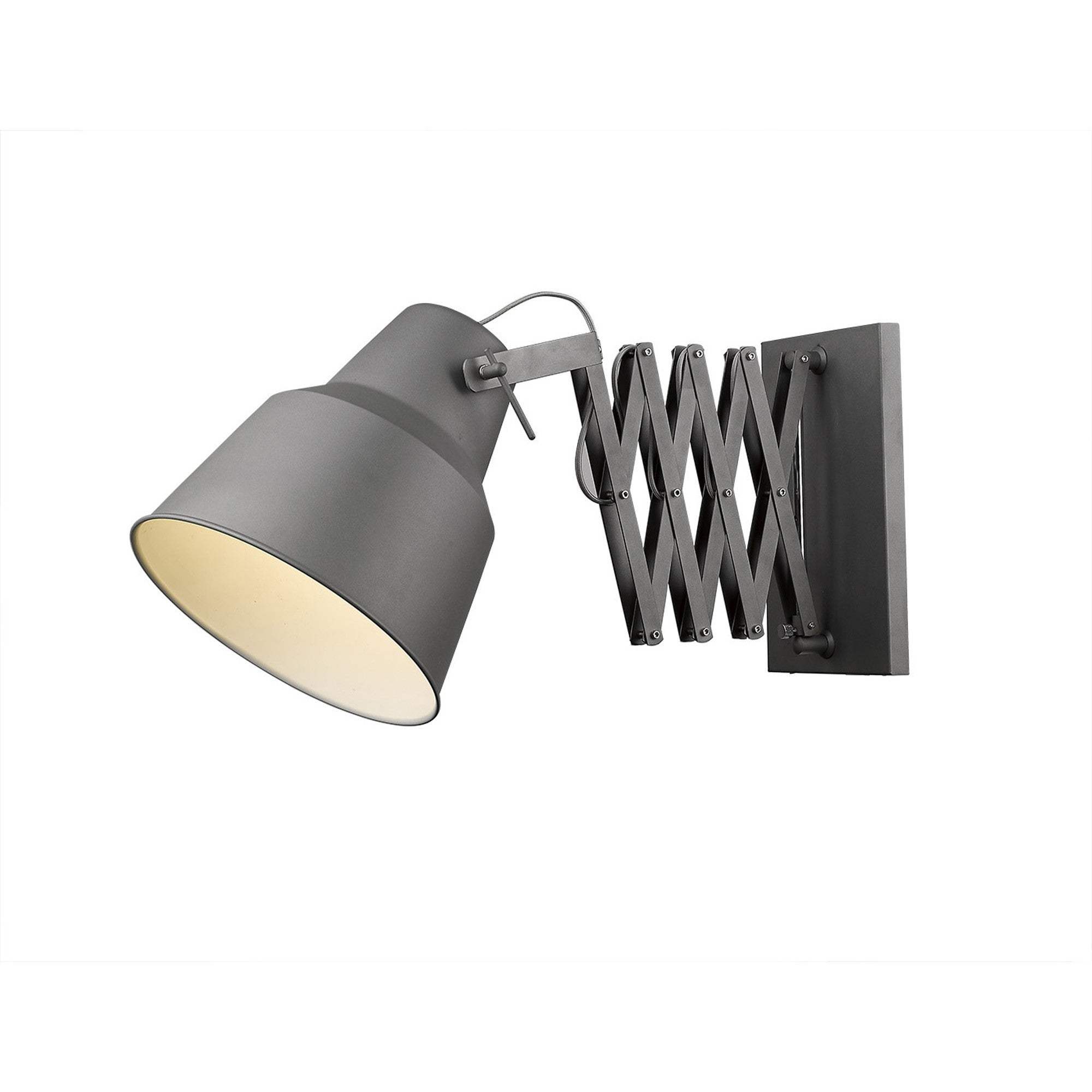 Plexus 1-Light Gray Sconce - Homeroots - Flyclothing LLC