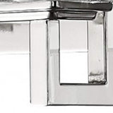 Coralie 5-Light Polished Nickel Sconce With Pressed Crystal Shades - Homeroots - Flyclothing LLC