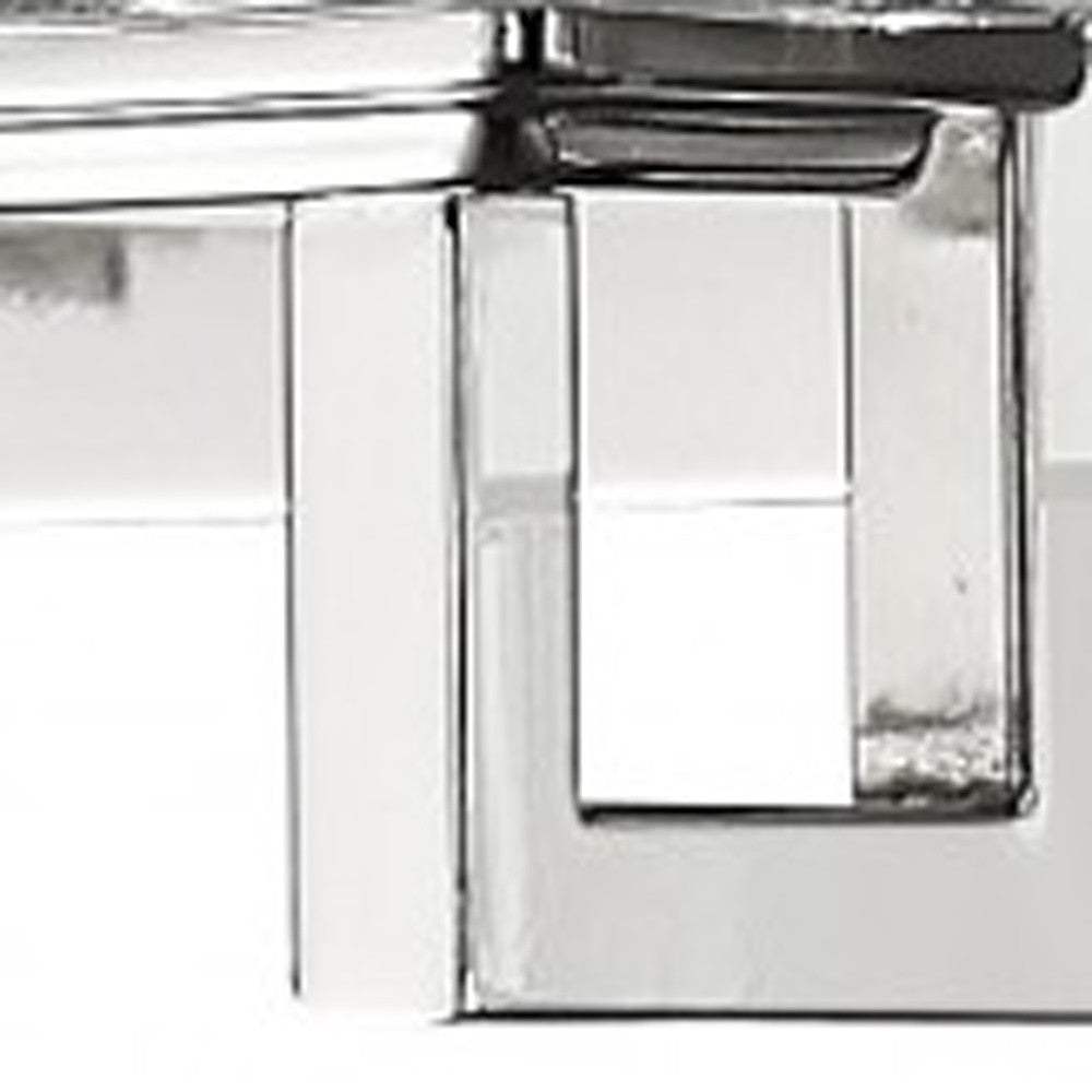 Coralie 5-Light Polished Nickel Sconce With Pressed Crystal Shades - Homeroots - Flyclothing LLC