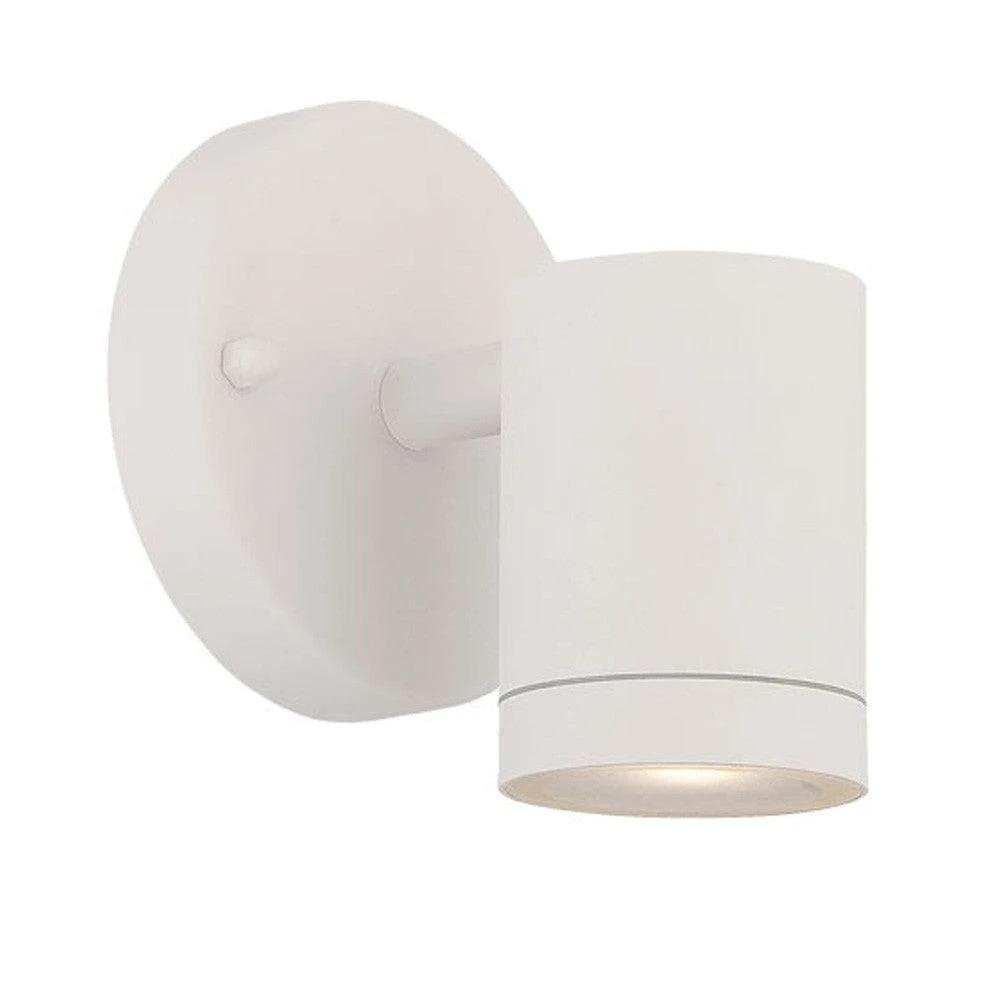 White LED One Light Outdoor Can Shape Wall Sconce - Homeroots - Flyclothing LLC