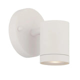 White LED One Light Outdoor Can Shape Wall Sconce - Homeroots