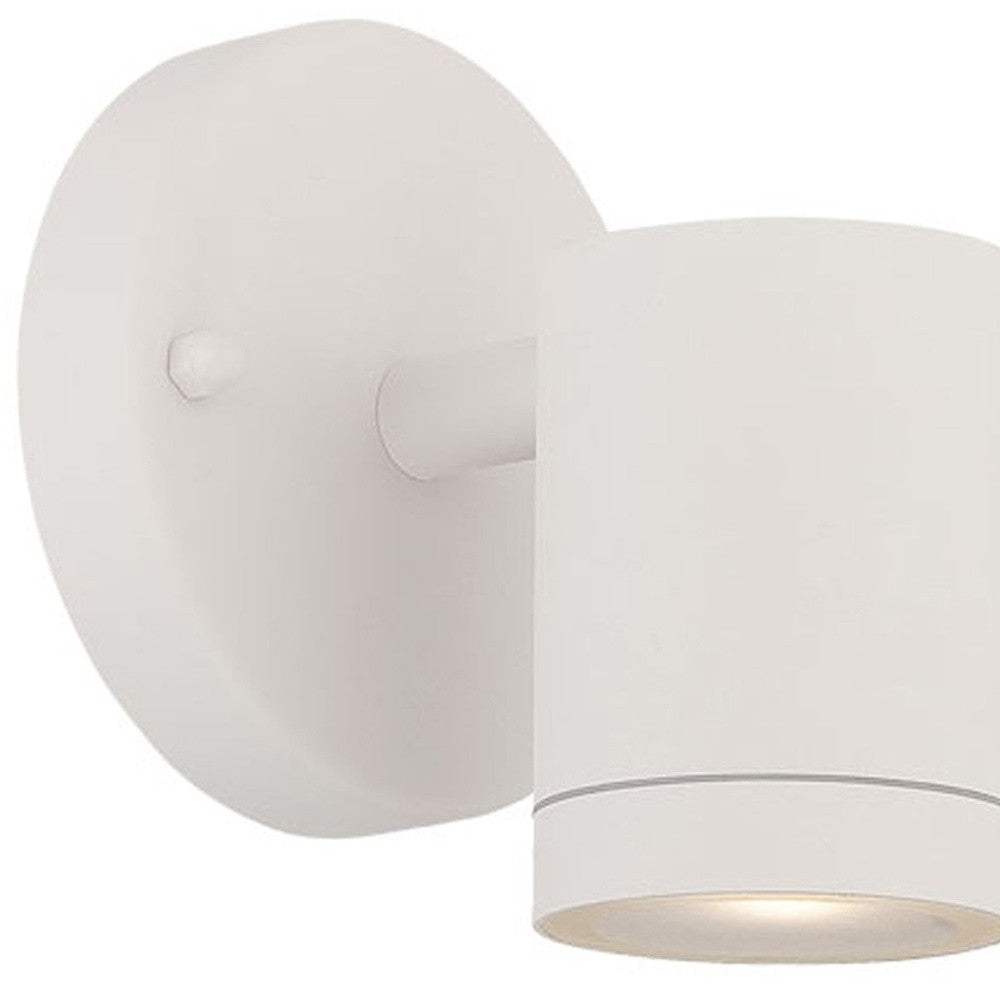 White LED One Light Outdoor Can Shape Wall Sconce - Homeroots - Flyclothing LLC