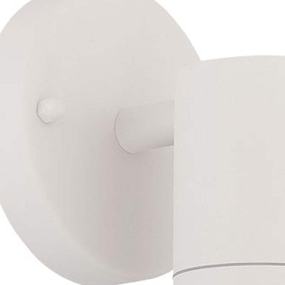 White LED One Light Outdoor Can Shape Wall Sconce - Homeroots - Flyclothing LLC