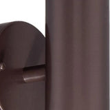 Bronze LED Two Light Can Shape Wall Sconce - Homeroots