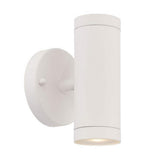 White LED Two Light Can Shape Wall Sconce - Homeroots - Flyclothing LLC