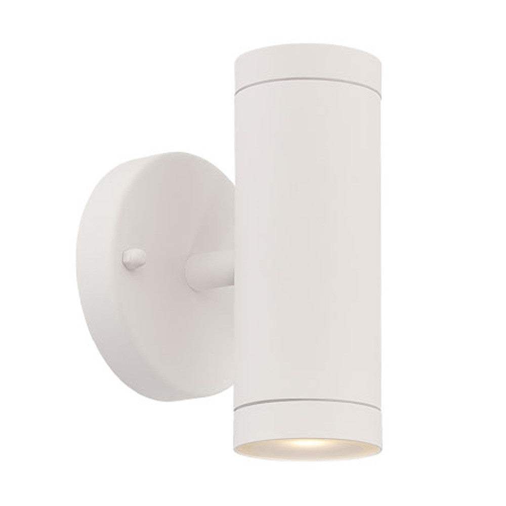 White LED Two Light Can Shape Wall Sconce - Homeroots - Flyclothing LLC