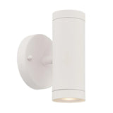 White LED Two Light Can Shape Wall Sconce - Homeroots