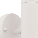 White LED Two Light Can Shape Wall Sconce - Homeroots
