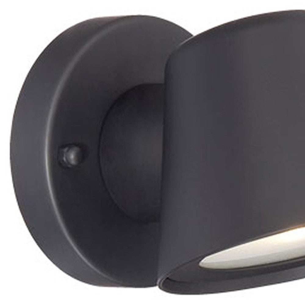 Matte Black LED Short Cone Wall Light - Homeroots - Flyclothing LLC