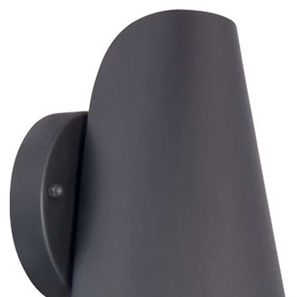 Matte Black LED Conical Wall Sconce - Homeroots - Flyclothing LLC
