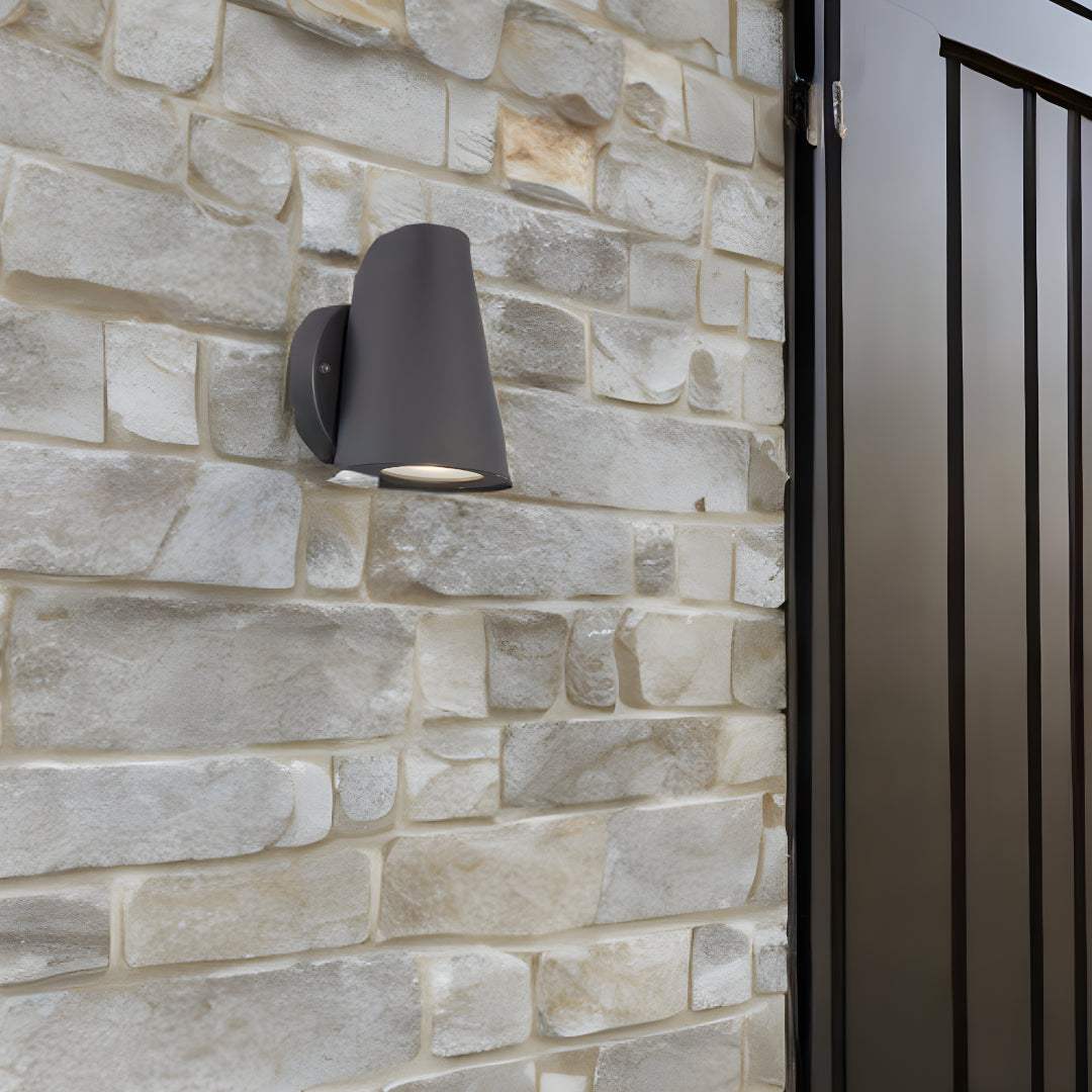 Matte Black LED Conical Wall Sconce - Homeroots - Flyclothing LLC