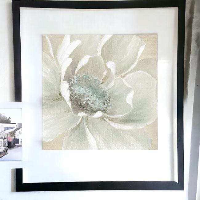 Soft Winter Flower Unframed Print Wall Art - Homeroots - Flyclothing LLC