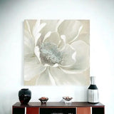 Soft Winter Flower Unframed Print Wall Art - Homeroots